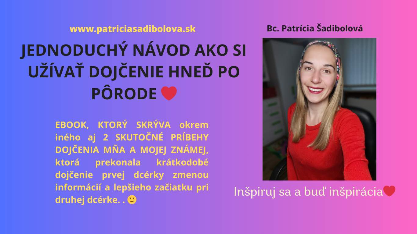 Jednoduchý návod ako si užívať dojčenie hneď po pôrode.