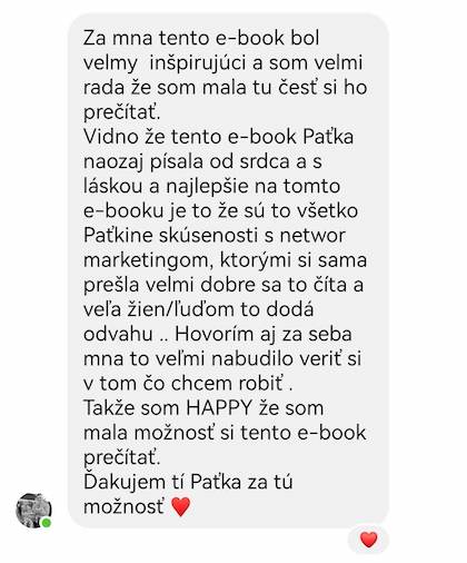 Ako som si vybudovala príjem BEZ predošlých pracovných skúseností už počas prvej
    materskej? - referencia